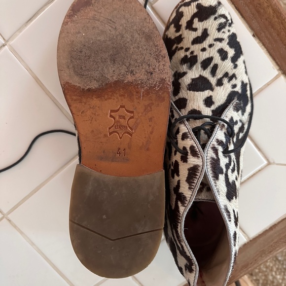 Opening Ceremony cowhide oxfords size 41 (US Mens 8, women’s 10) - Picture 2 of 3